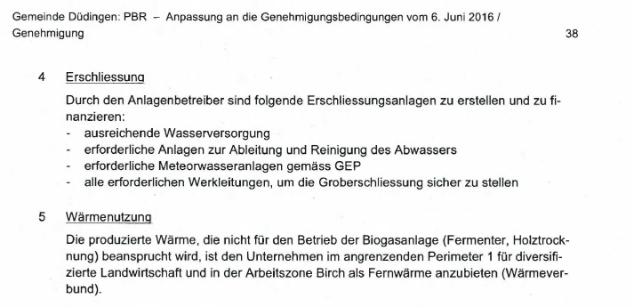 Birch West Wärmeverbund Anschluss anzubieten