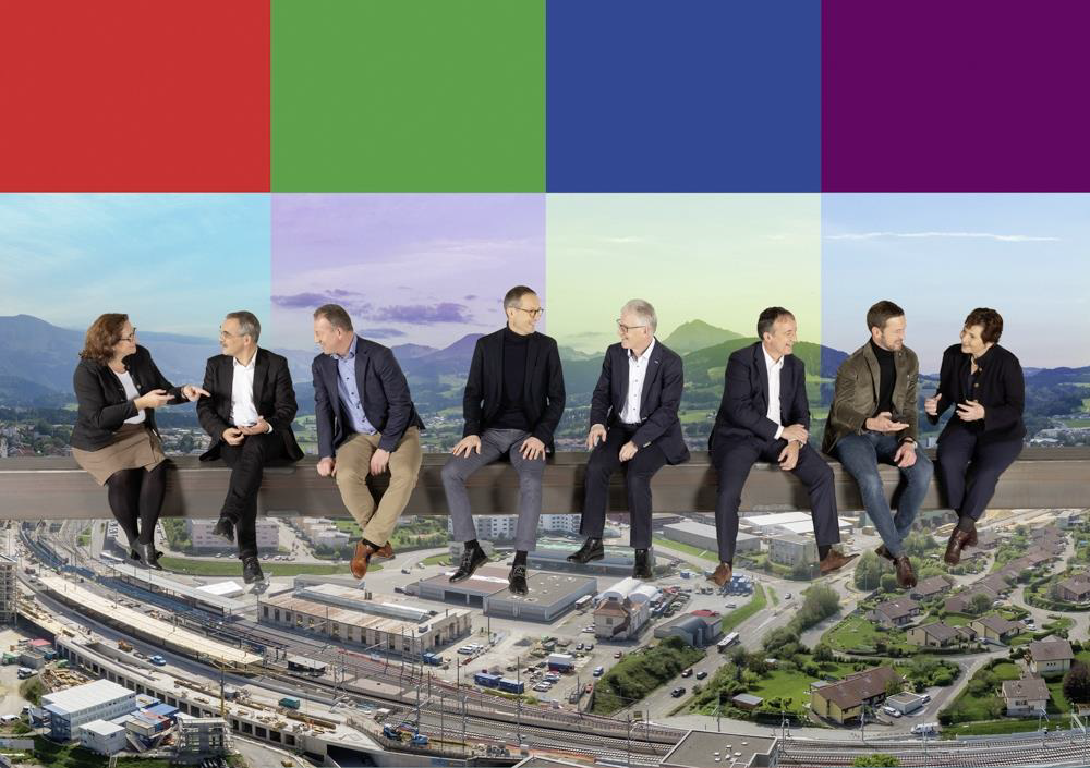Das traditionelle Foto des Staatsrats zum Jahresbeginn 2022