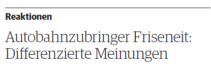 Friseneit Meinung