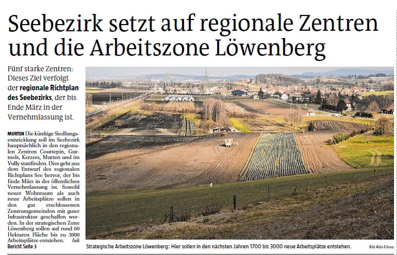 Löwenberg plant seine Zukunft